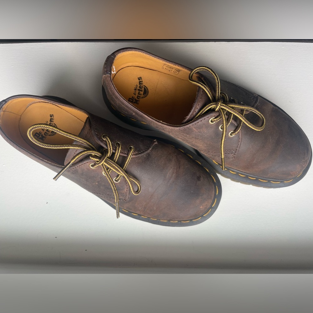 Dr. Martens 1461 Bex Crazy Horse Leather Oxford Shoes